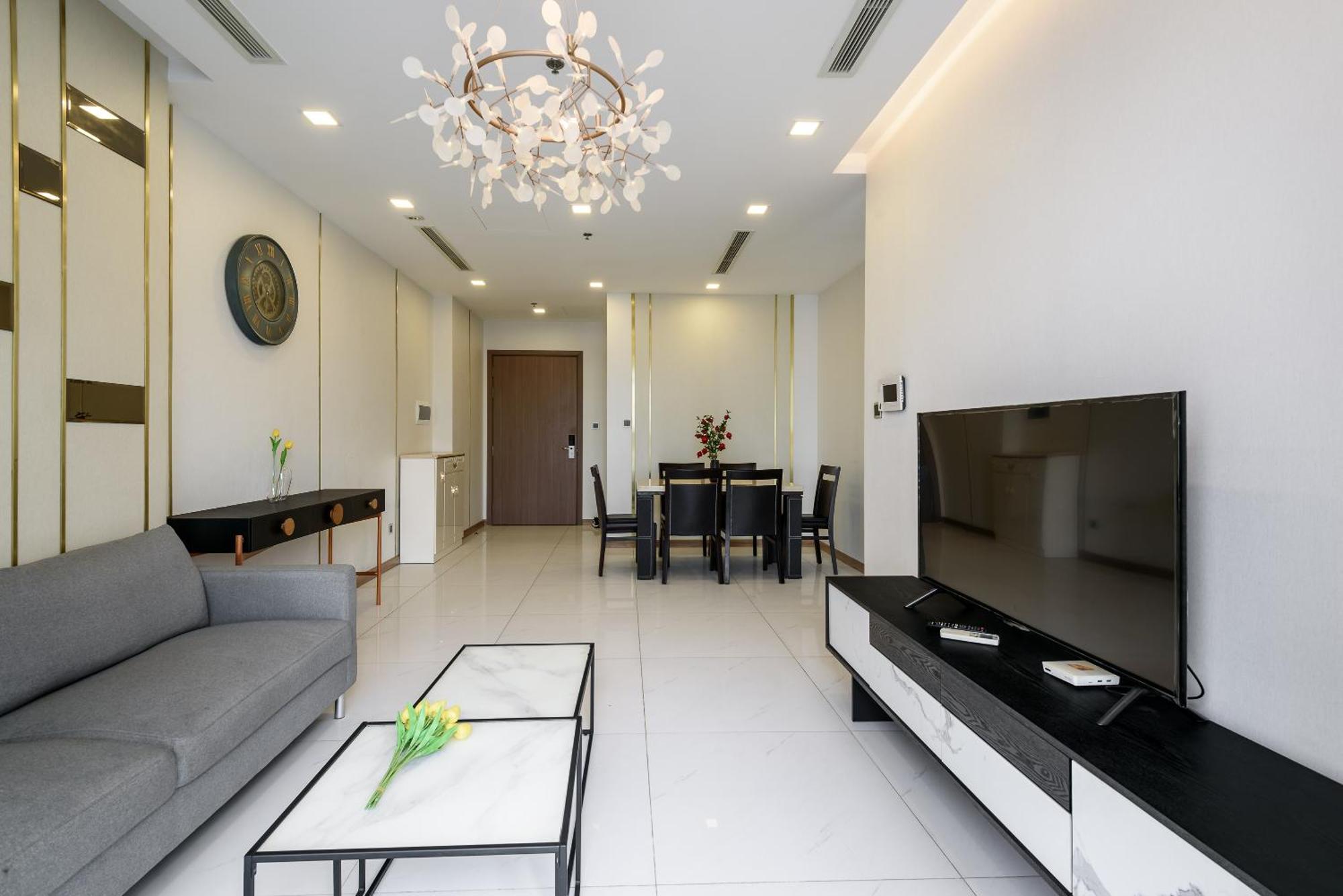 Luxury Apartment At Vinhomes Central Park Ho Şi Min Exterior foto