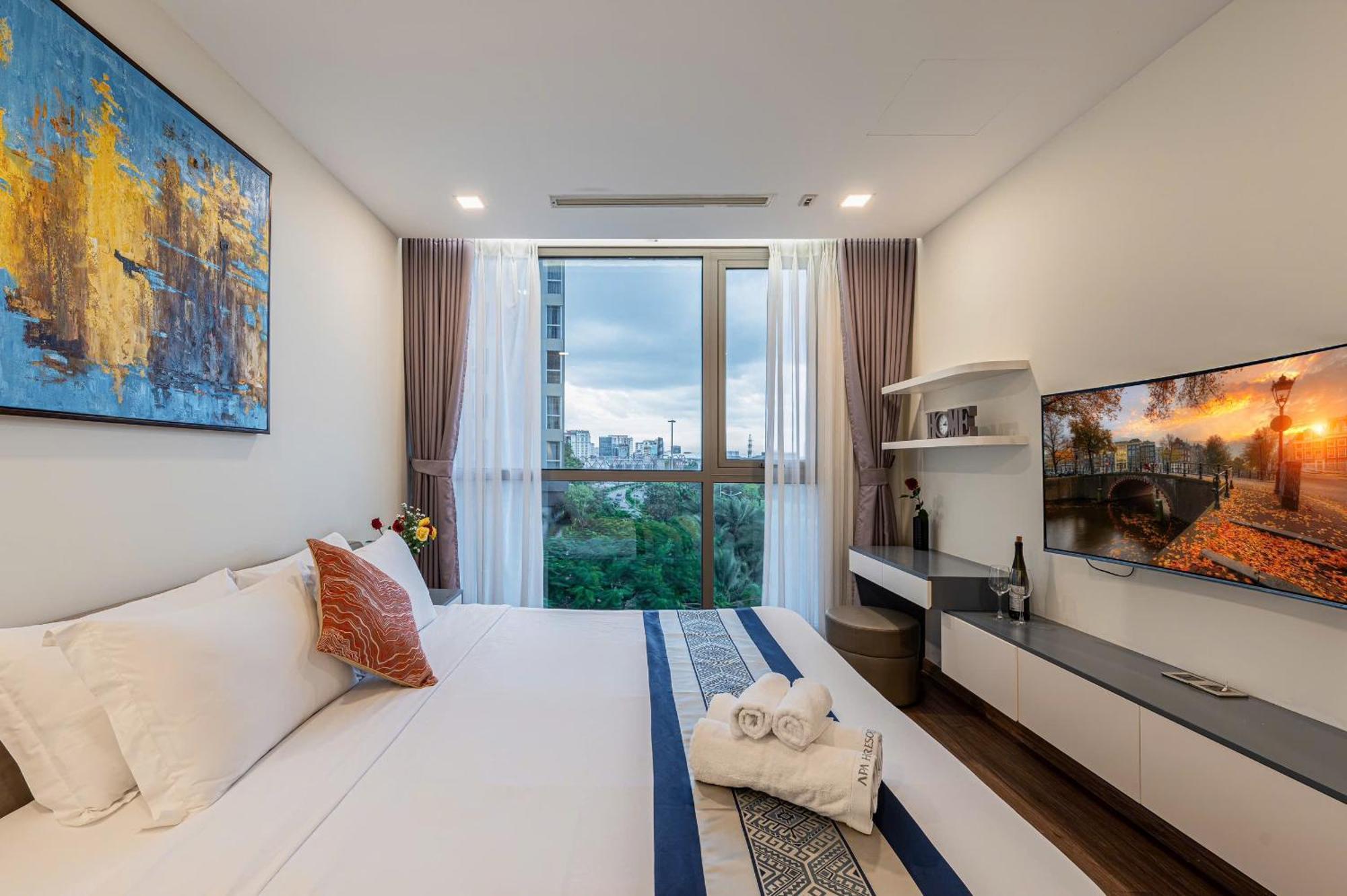 Luxury Apartment At Vinhomes Central Park Ho Şi Min Exterior foto